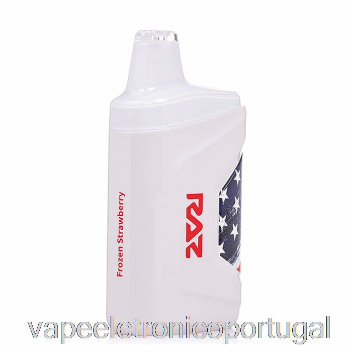 Vape Eletrônico Raz Ca6000 6000 Descartável Freedom Edition - Morango Congelado